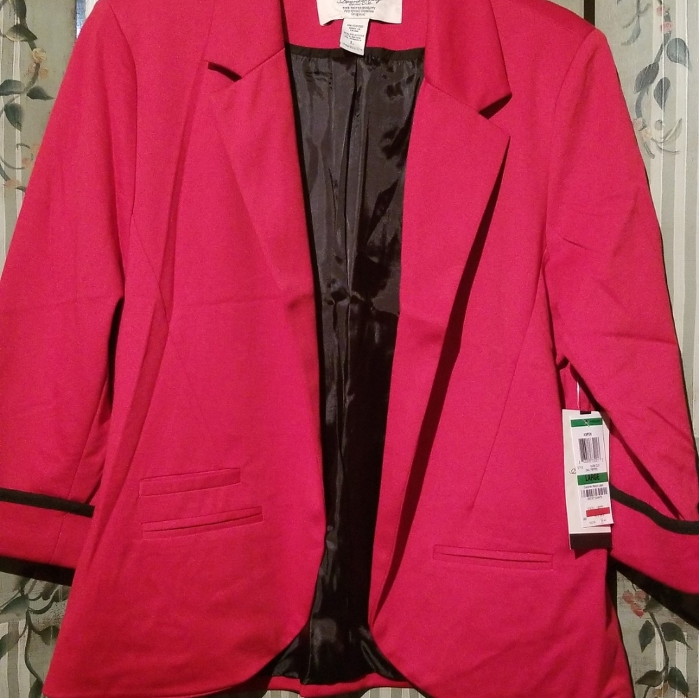 American Rag Red Blazer - Picture 5 of 5